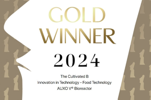 The Cultivated B Emerges Victoriously with Gold Win for AUXO V® Bioreactor